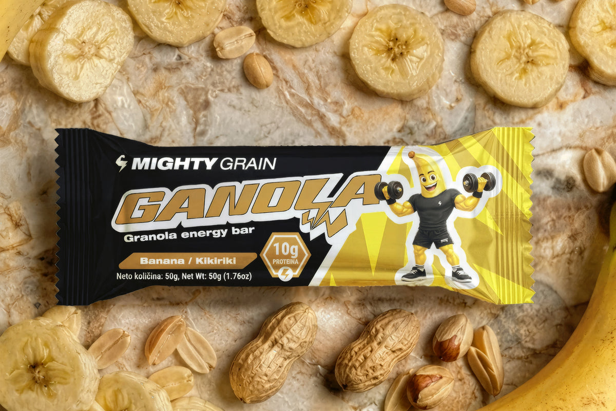 GANOLA BAR – Banana & Peanut